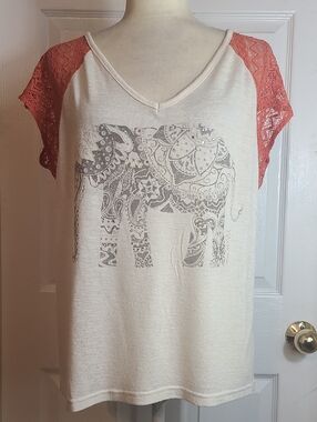 Miss Me Elephant Blouse